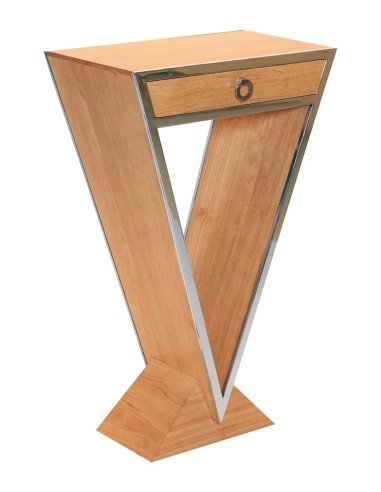 Console Delta 1 tiroir naturel