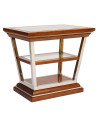 Côté Loges | Table d’appoint Montaigne bois noyer