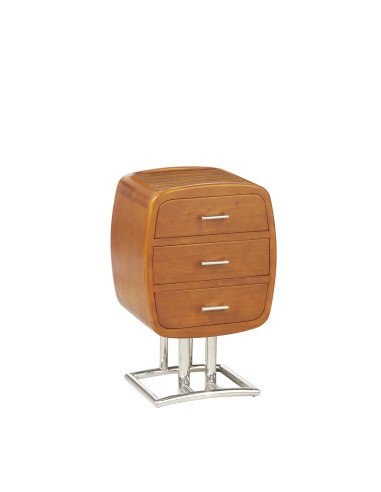 Chevet / table d'appoint Marina 3 tiroirs