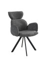 Fauteuil Bubble Pierre avec accoudoirs | Chic minéral