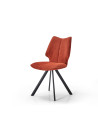 Chaise Sun pivotante terracotta | Chaleur et confort